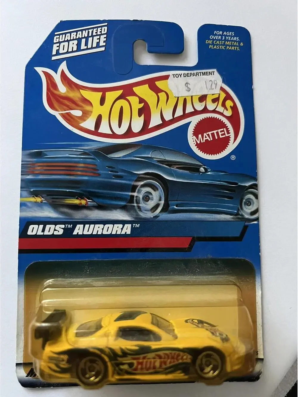 NEW Hot Wheels Die Cast Collectible - Olds Aurora - 1999f